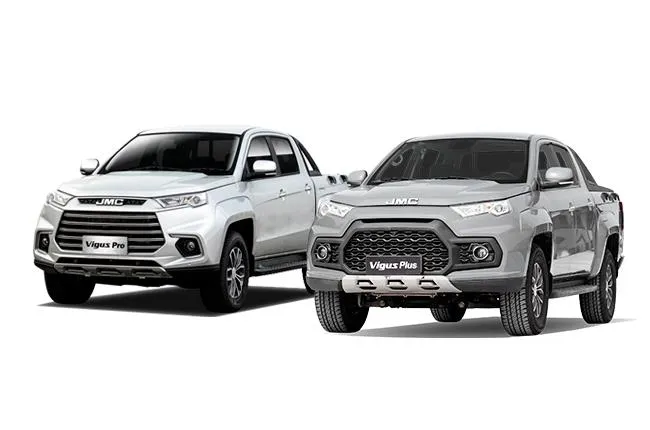 Pickups JMC Vigus Pro e Vigus Plus alinhadas